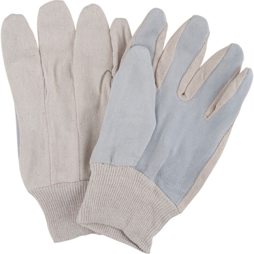 Standard-Duty Work Gloves, Large, Split Cowhide Palm Brunswick Fyr & Safety
