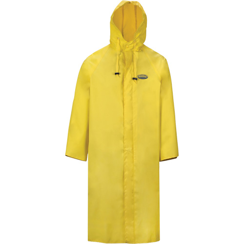 V&ecirc;tements imperm&eacute;ables Hurricane ignifuges et r&eacute;sistants &agrave; l'huile, manteau de 48', 5T-Grand, Jaune Brunswick Fyr & Safety