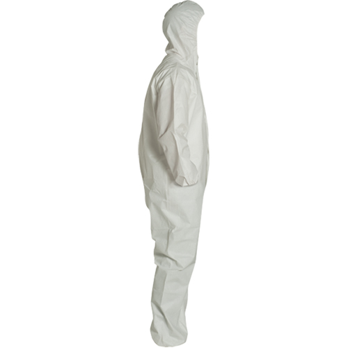 ProShield&reg; 60 Coveralls, Small, White, Microporous Brunswick Fyr & Safety