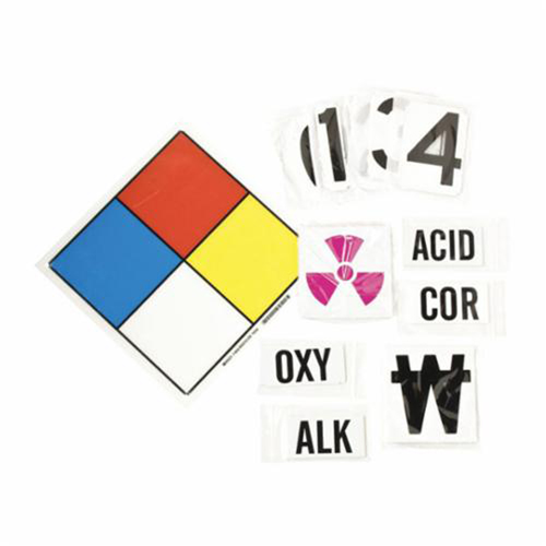 Trousse de syst&egrave;me de plaques-&eacute;tiquettes NFPA Brunswick Fyr & Safety