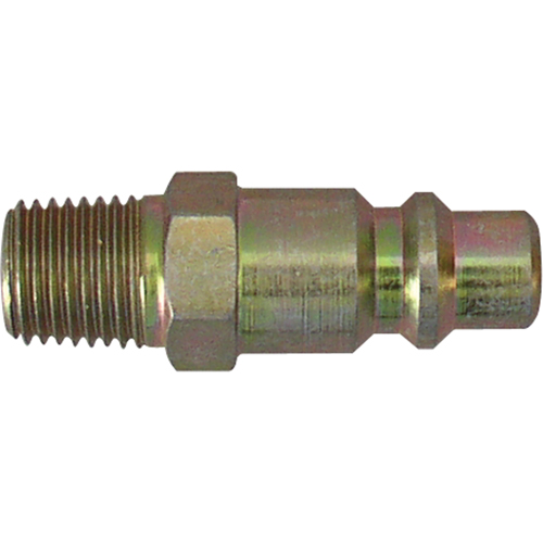 Quick Couplers - 3/8" Industrial, One Way Shut-Off - Plugs, 1/4" Brunswick Fyr & Safety