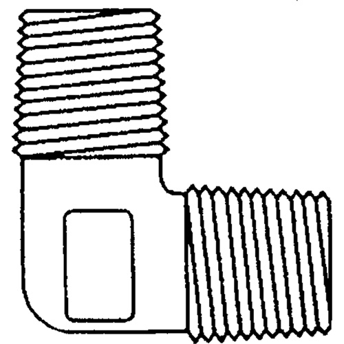 Raccord coude m&acirc;le 90 Brunswick Fyr & Safety