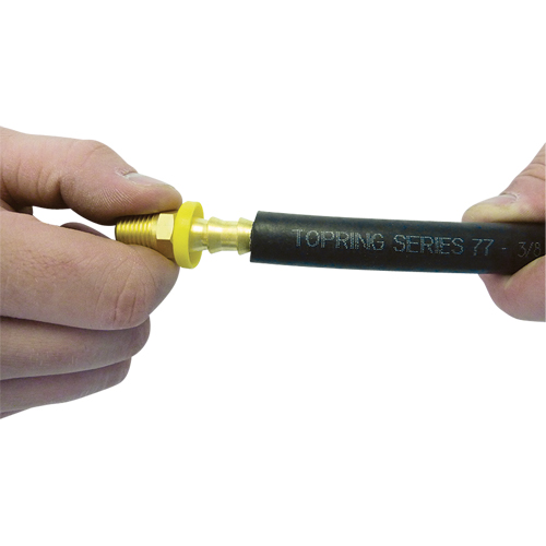 Topflex Lock-On Air Hoses- Replacement Reusable Fittings Brunswick Fyr & Safety