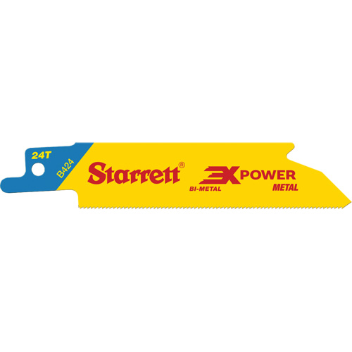 Lames droites pour scies alternatives Fastcut, Bim&eacute;tal, 18 Dents par pouce, 8" lo x 3/4" la Brunswick Fyr & Safety