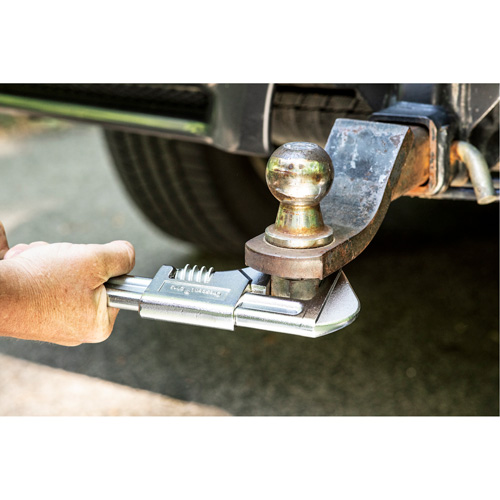 Automotive Wrench, 15" L, 19.3 mm Max Width, Chrome Brunswick Fyr & Safety
