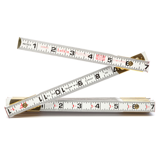 Red End&reg; Engineer's Scale Rule, 6' L, Wood, 1/16" Graduations Brunswick Fyr & Safety