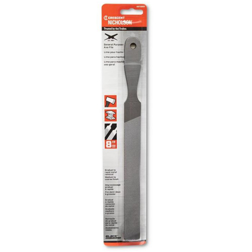 Lime d'affûtage, Plat, 8", Simple/double Brunswick Fyr & Safety