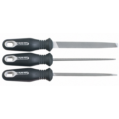 Jeu de limes ergonomiques, 3 pi&egrave;ces Brunswick Fyr & Safety