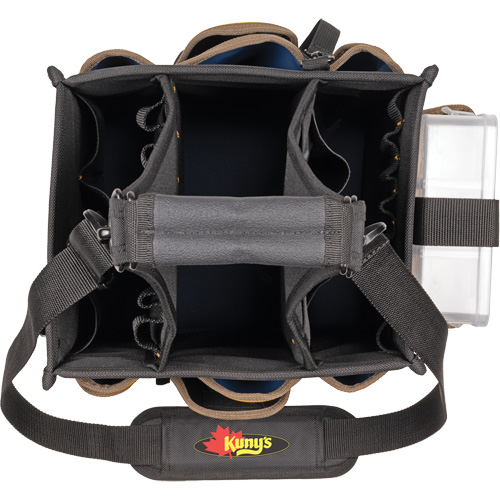 Large Electrical & Maintenance Tool Carrier, Polyester, 23 Pockets, Black Brunswick Fyr & Safety