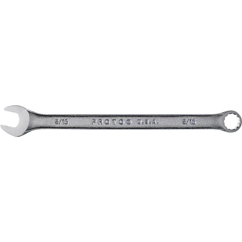 Combination Wrench, 12 Point, 5/16", Satin Finish Brunswick Fyr & Safety