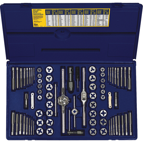 Tap & Hex Die Set, 76 Pieces Brunswick Fyr & Safety