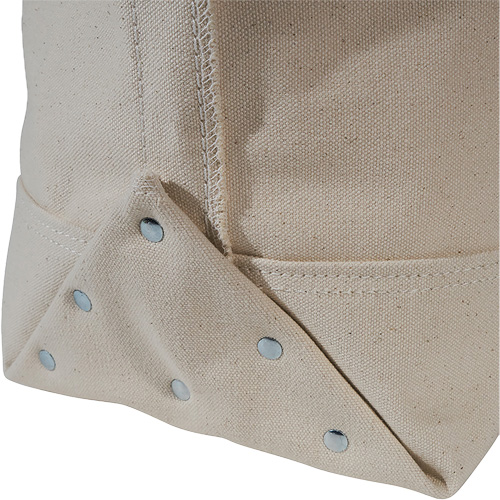 Sac &agrave; outils robuste de 17", Toile, 1 pochettes, Beige/Noir Brunswick Fyr & Safety