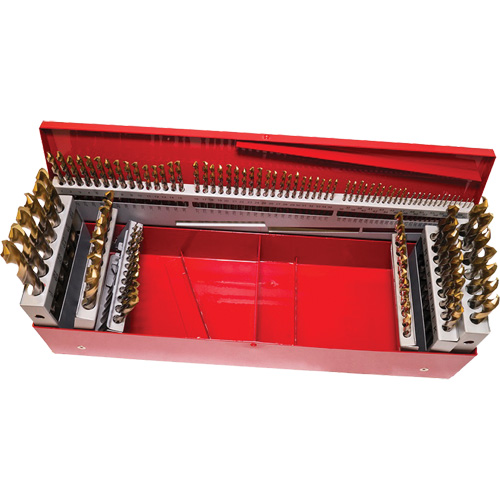 Jobber Drill Set, 115 Pieces, High Speed Steel Brunswick Fyr & Safety