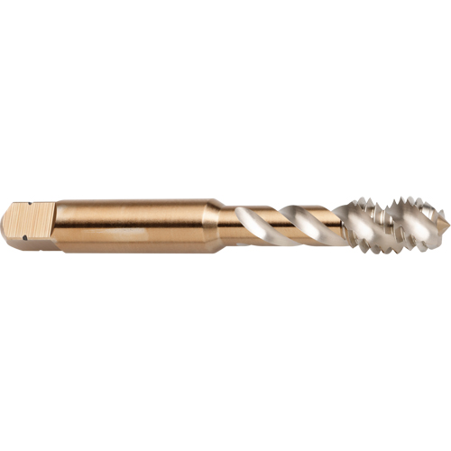 45° Spiral Flute Tap, High Speed Cobalt, 8-32 Thread, 2-1/8" L Brunswick Fyr & Safety