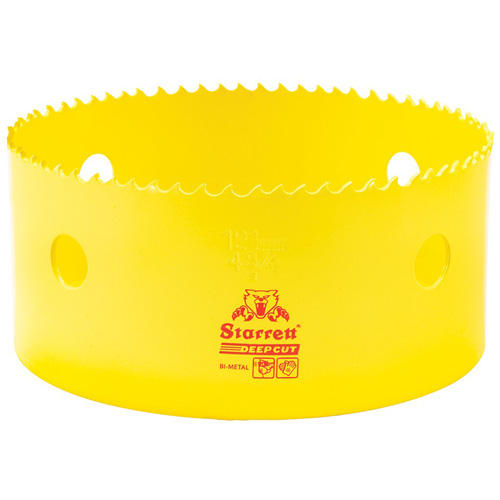 Bi-Metal Holesaw - 4-3/4", 4-3/4", 2" Depth of Cut, Bi-Metal Brunswick Fyr & Safety