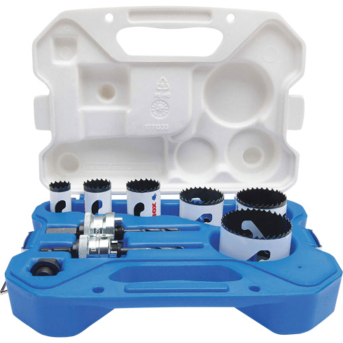 Electrician's Speed Slot&reg; Hole Saw Kit, 9 Pieces Brunswick Fyr & Safety