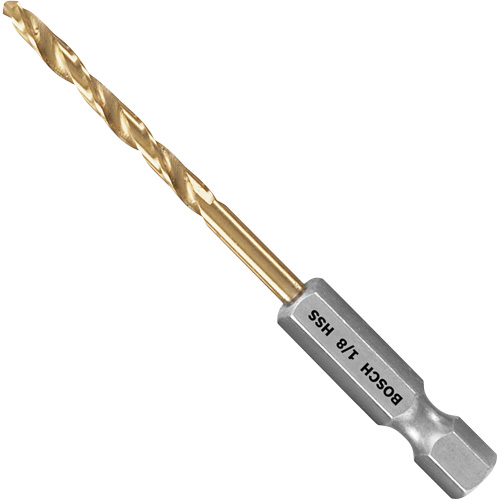 Impact Tough Drill Bit, High Speed Steel, 1-3/4" Flute, 135° Point Brunswick Fyr & Safety