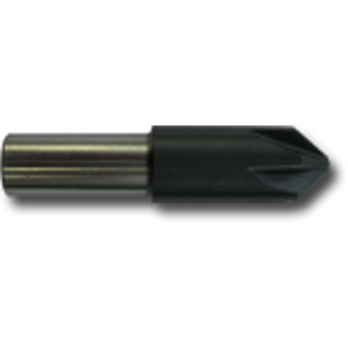 Countersink, 1/2", High Speed Steel, 82° Angle, 6 Flutes Brunswick Fyr & Safety