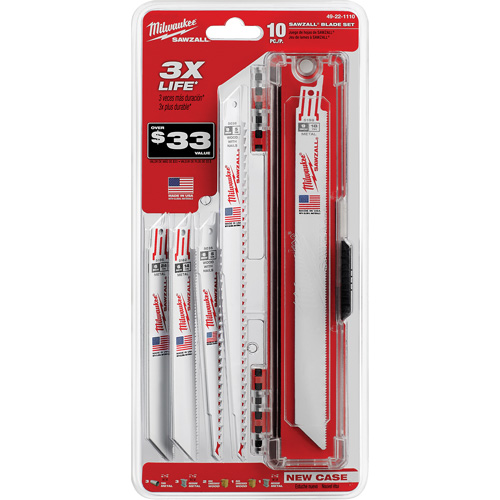 Sawzall&reg; General Purpose Reciprocating Blade Set Brunswick Fyr & Safety
