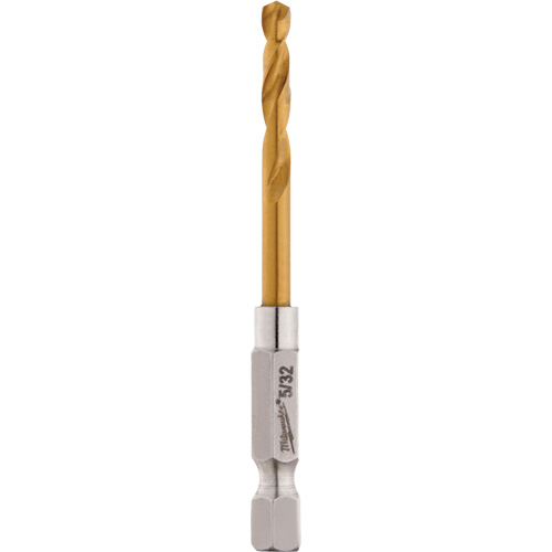 Foret Shockwave, Titane, Cannelure 1-1/64", Pointe de 135° Brunswick Fyr & Safety