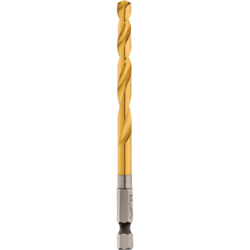 Foret Shockwave, 1/4", Titane, Cannelure 2-15/32", Pointe de 135° Brunswick Fyr & Safety