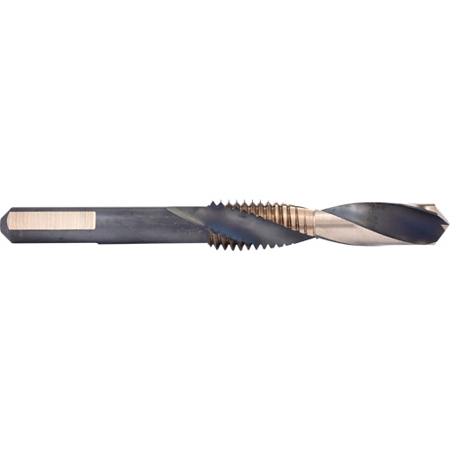 Combined Tap & Drill Bit, 5/8"-11, High Speed Steel, 1-1/2" Flute Brunswick Fyr & Safety