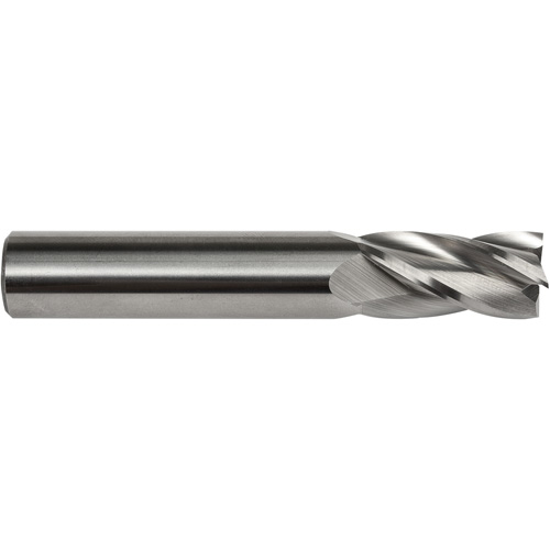 Fraise embout S134, 1/8" dia., 1-1/2" lo, 4 cannelures, 1/8" tige, Carbure Brunswick Fyr & Safety