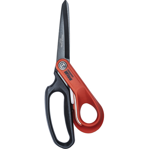 Heavy-Duty Titanium Coated Tradesman Shears, 10", Rings Handle Brunswick Fyr & Safety