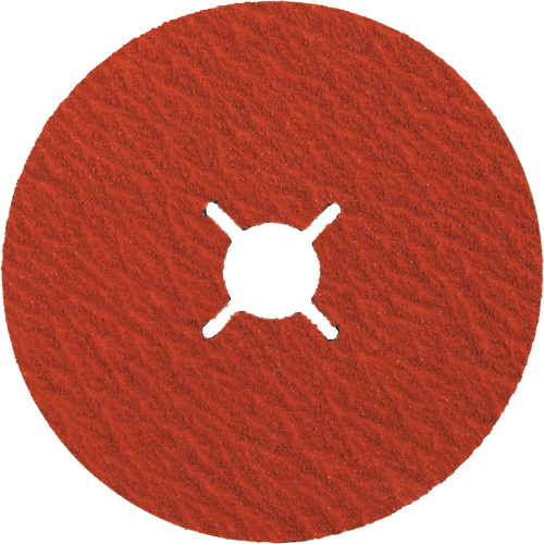 Disque en fibre Cerabond X, C&eacute;ramique, 24, 5" Dia x 7/8" Arbre Brunswick Fyr & Safety