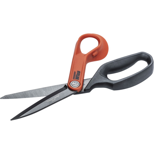 Cisaille pour ouvrier professionnel, 10", Poign&eacute;e Anneaux Brunswick Fyr & Safety