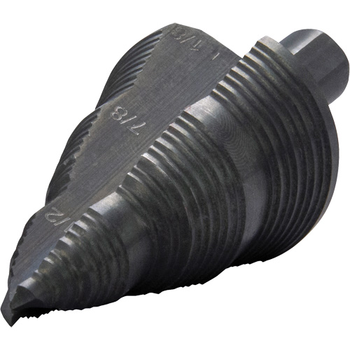 Foret &eacute;tag&eacute; &agrave; trous multiples no 9, 3/16" - 1-1/8", Acier rapide Brunswick Fyr & Safety