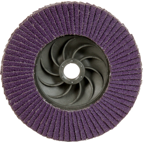 769F Quick Change Flap Disc, 4-1/2" x 5/8"-11, Type 27, 60+ Grit, Ceramic Brunswick Fyr & Safety