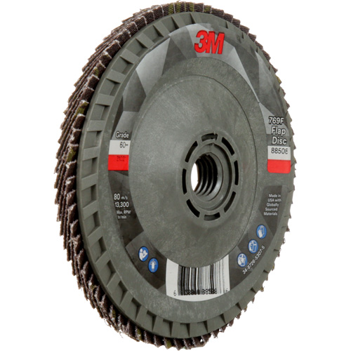 769F Quick Change Flap Disc, 4-1/2" x 5/8"-11, Type 29, 60+ Grit, Ceramic Brunswick Fyr & Safety