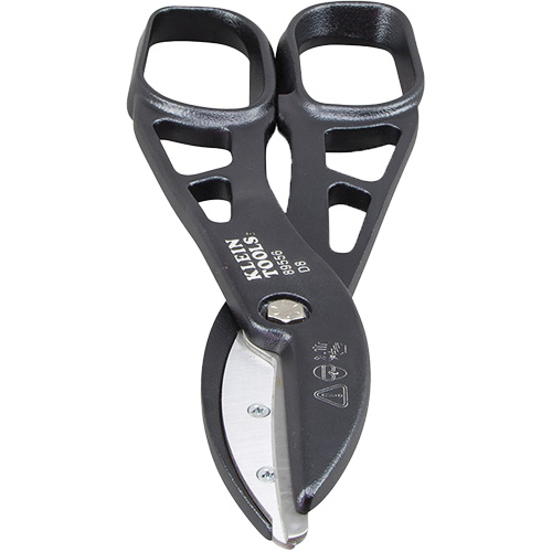 Cisaille de ferblantier, Longueur de coupe de 3-1/2", Coupe Droit Brunswick Fyr & Safety
