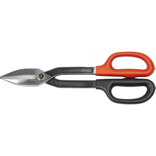 Tinner Snips, 2-3/4" Cut Length, Straight Cut Brunswick Fyr & Safety