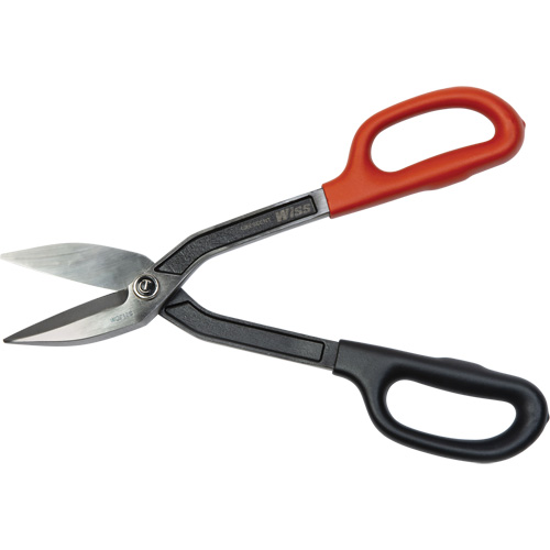 Tinner Snips, 2-3/4" Cut Length, Straight Cut Brunswick Fyr & Safety
