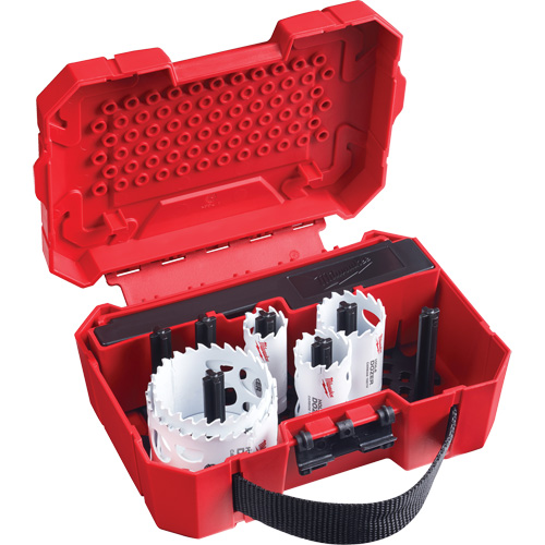 Hole Dozer Carbide Teeth Hole Saw Kit, 9 Pieces Brunswick Fyr & Safety