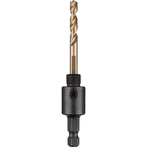 Hole Dozer Hole Saw Small Arbor with Cobalt Pilot Bit, 0" - 1-3/16", 1/4" Shank Brunswick Fyr & Safety