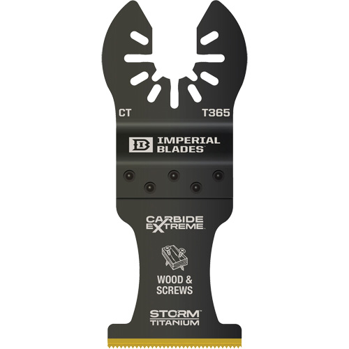 Lame en titane pour mat&eacute;riaux multiples Carbide Extreme Storm One Fit Brunswick Fyr & Safety