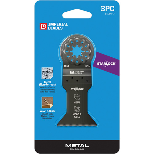 Lame standard pour le m&eacute;tal 1-3/4" Starlock Brunswick Fyr & Safety