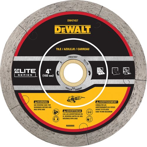 Lame diamant&eacute;e pour les carreaux XP7 Brunswick Fyr & Safety