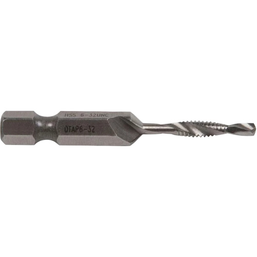 Drill/Tap Bit, #6, High Speed Steel Brunswick Fyr & Safety