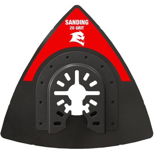 20-Grit Universal Fit 3-1/2" Oscillating Sanding Plate Brunswick Fyr & Safety