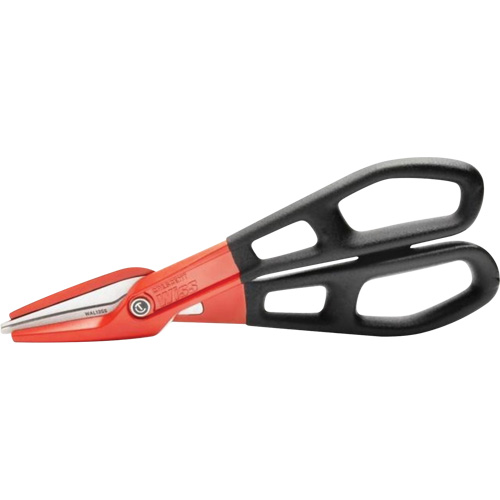 13" Serrated Aluminum Tinner Snip with Dipped Handle, 3" Cut Length, Straight Cut Brunswick Fyr & Safety