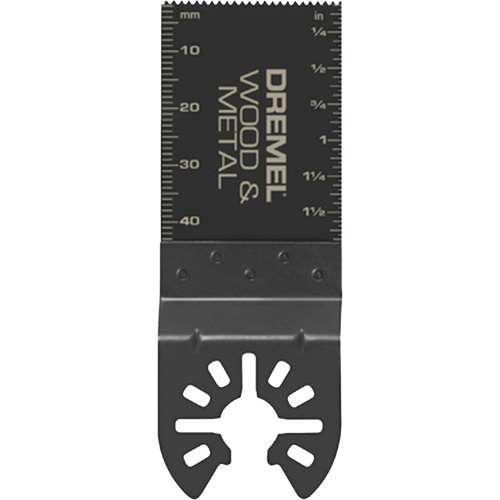 Lame universelle de 1-1/4" Quick-Fit Bim&eacute;tal/bois/cloison s&egrave;che pour outil polyvalent oscillant Brunswick Fyr & Safety