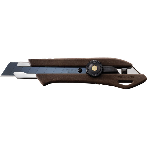 Ratchet Lock Knife, 18 mm, Wood Handle Brunswick Fyr & Safety