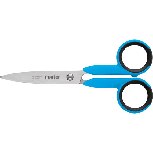 Secumax 363 Safety Scissors, 5-7/25", Rings Handle Brunswick Fyr & Safety