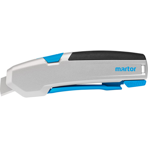 Secupro 625 Retractable Safety Knife with Short Blade, 15 mm, Heavy-Duty, Aluminum Handle Brunswick Fyr & Safety
