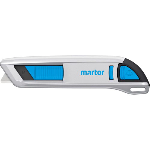 Secunorm 500 Retractable Safety Knife, 9 mm, Aluminum Handle Brunswick Fyr & Safety