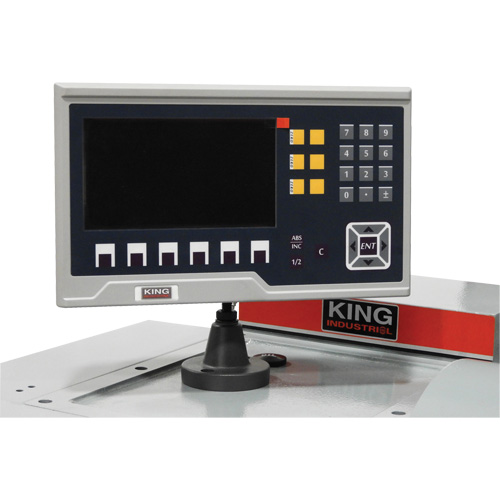 Metal Lathe/Taper Attachment & DRO, 75" L x 32" W x 53" H Brunswick Fyr & Safety